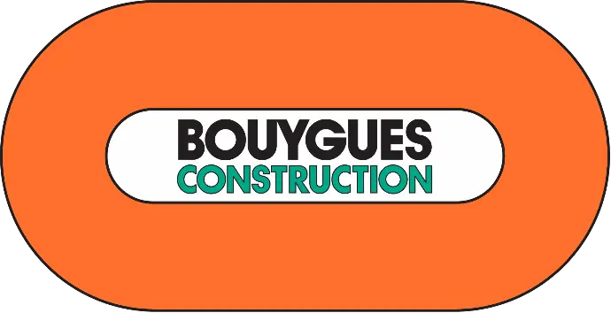 Le logo de Bouygues construction Logo Bouygues construction